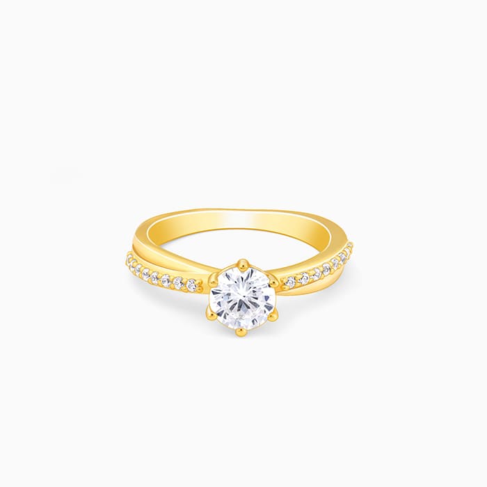 Golden Classic Elegance Ring