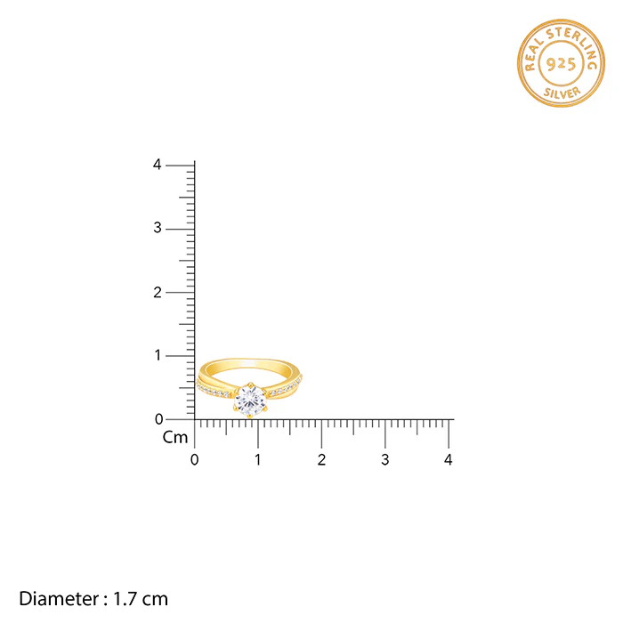 Golden Classic Elegance Ring - Image 5