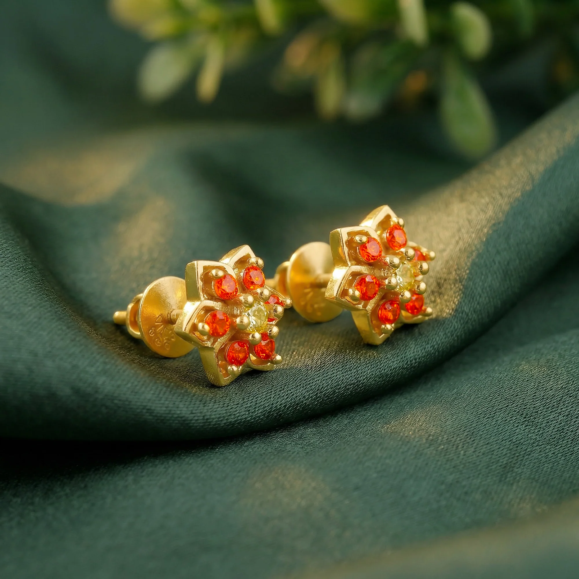 Golden Clio Earrings - Image 2