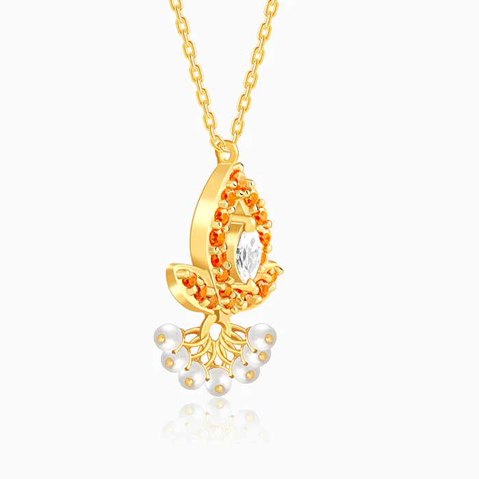 Golden Diana Necklace - Image 4
