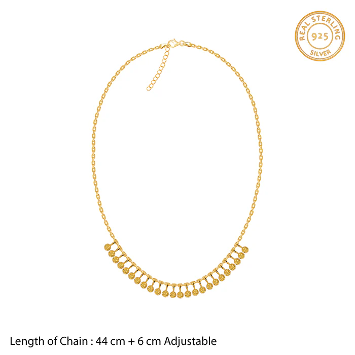 Golden Dots Necklace - Image 4