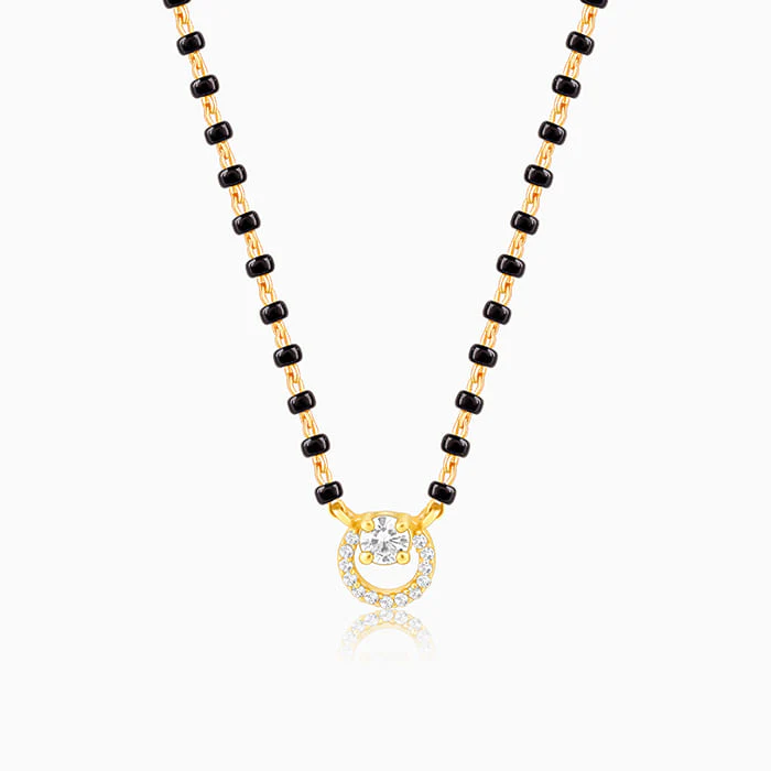 Golden Eclipsed Mangalsutra