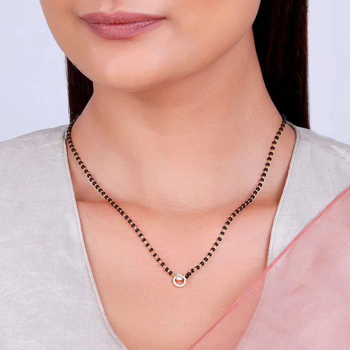 Golden Eclipsed Mangalsutra - Image 3