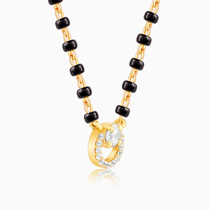 Golden Eclipsed Mangalsutra - Image 4