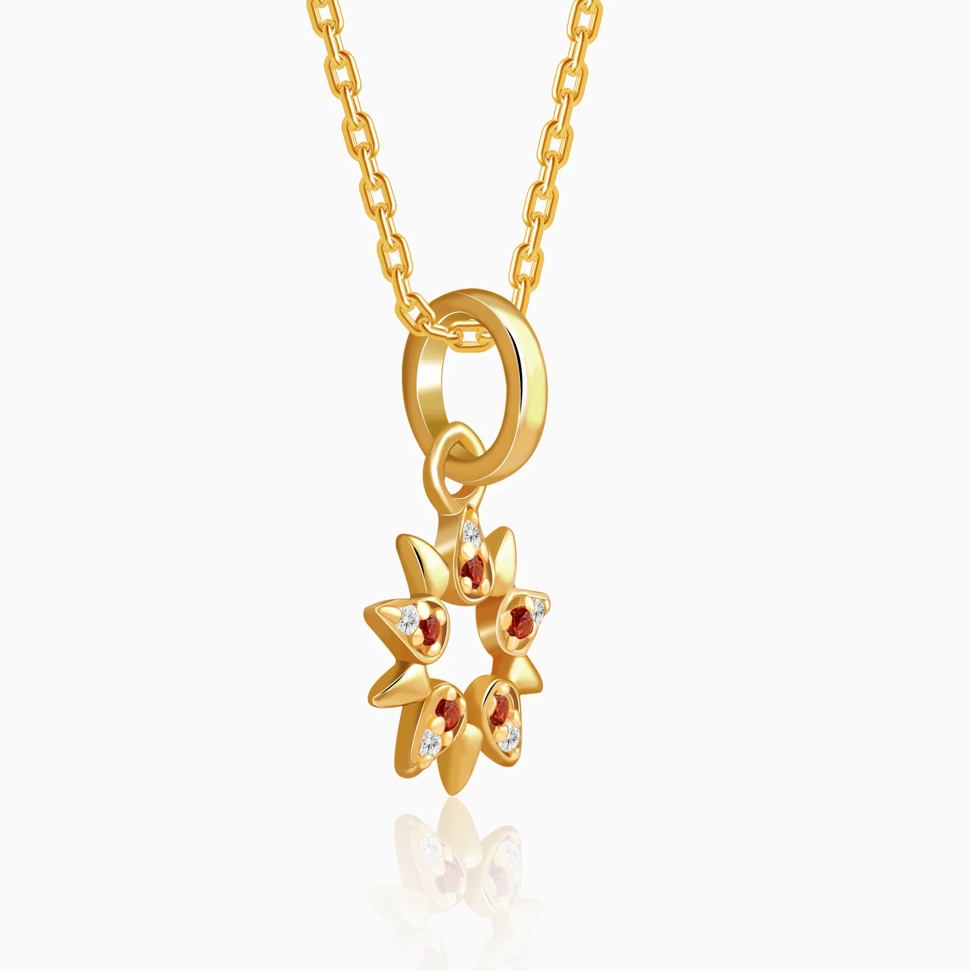 Golden Ereshkigal Pendant With Link Chain - Image 4