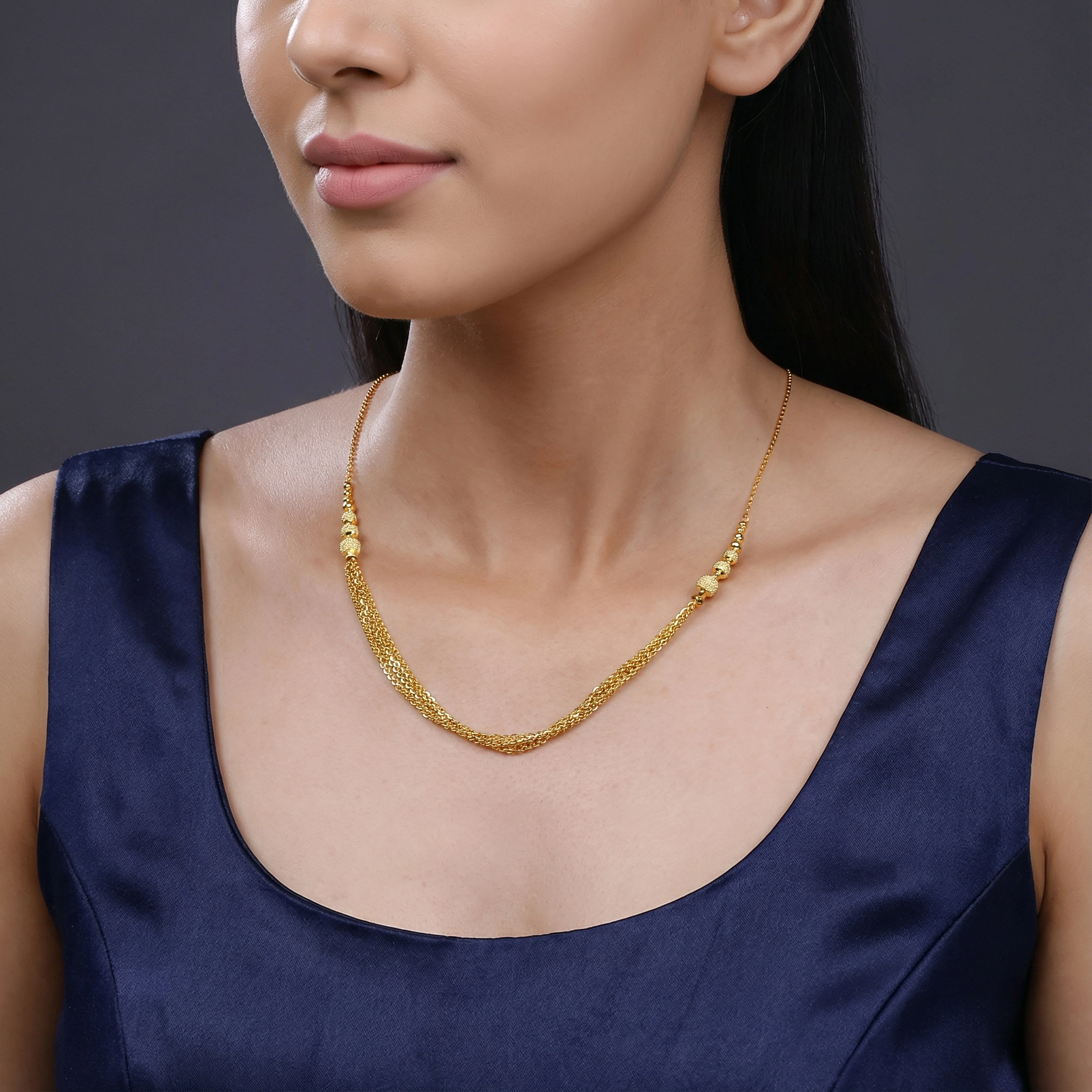 Golden Fancy Necklace - Image 2
