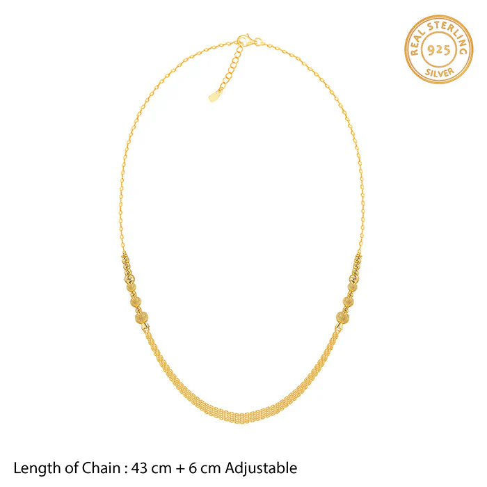 Golden Fancy Necklace - Image 4