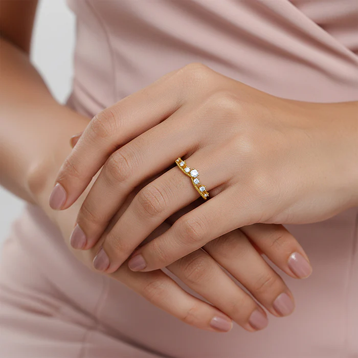 Golden Forever Classic Ring - Image 3