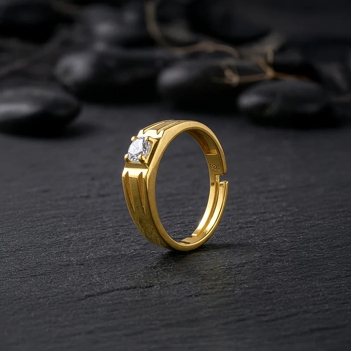 Golden Foundation Ring For Him - Image 2