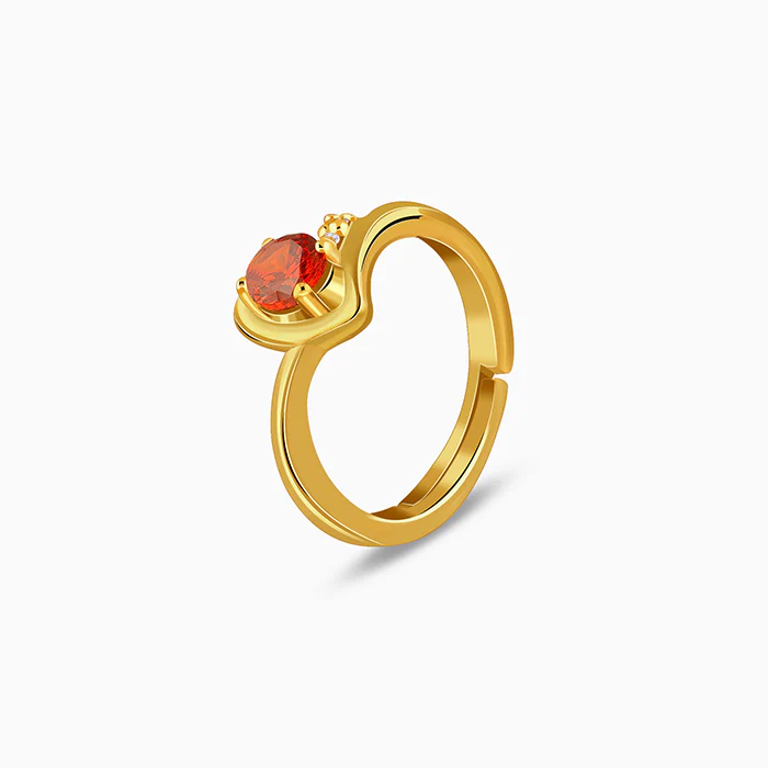 Golden Heartbeat Ring - Image 4