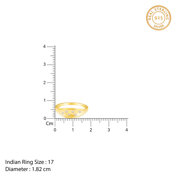 Golden Hygge Ring For Him - Image 5