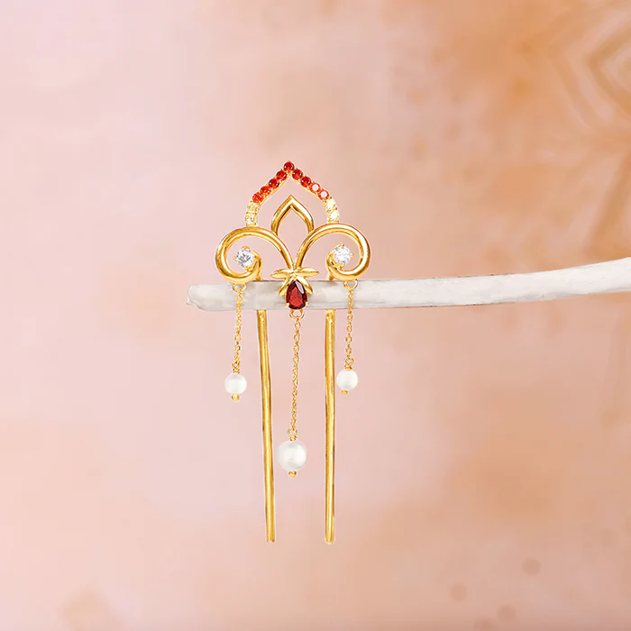 Golden Kali Hair Pin - Image 2