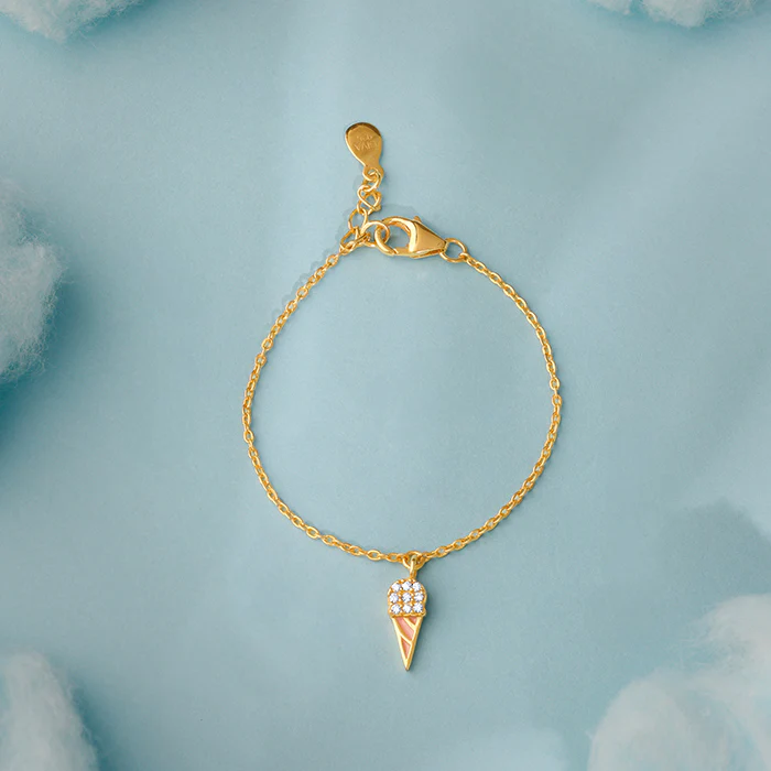 Golden Lil’ Scoop Kids Bracelet (0 - 2 Years) - Image 2