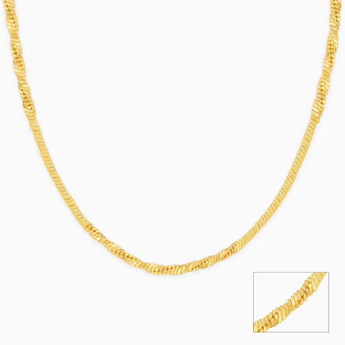 Golden Charismatic Chain For Him - Image 2