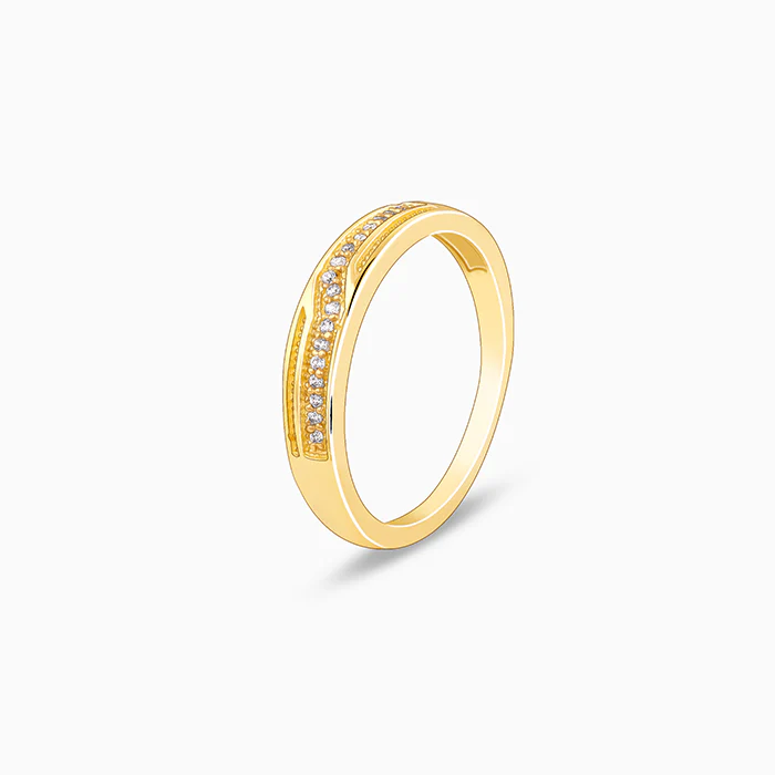 Golden Modest Leader Ring For Him - Image 4