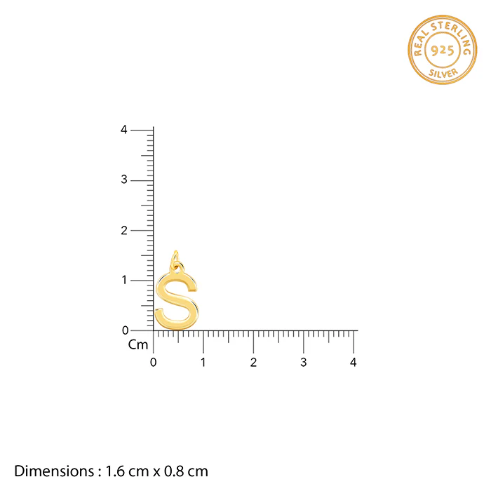 Golden Personalised Cherished Initial Mangalsutra - Image 5