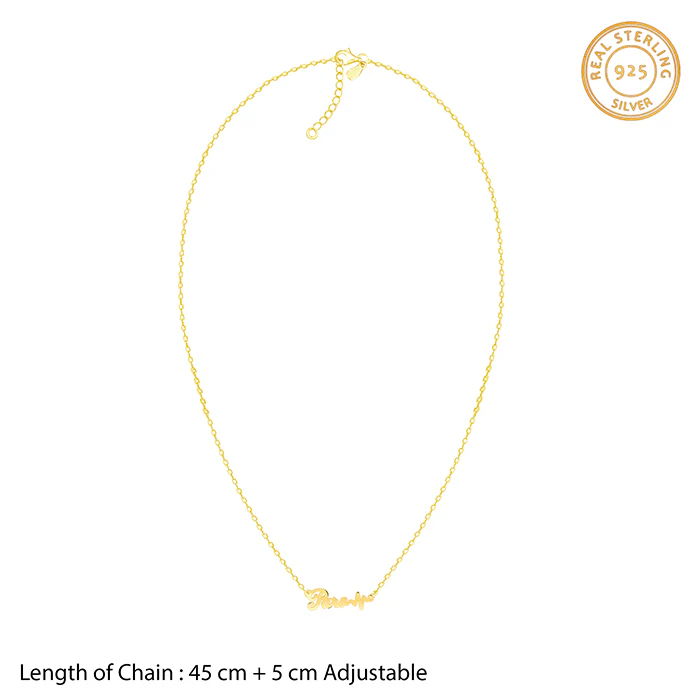 Golden Personalised Evil Eye Heartbeat Necklace - Image 5