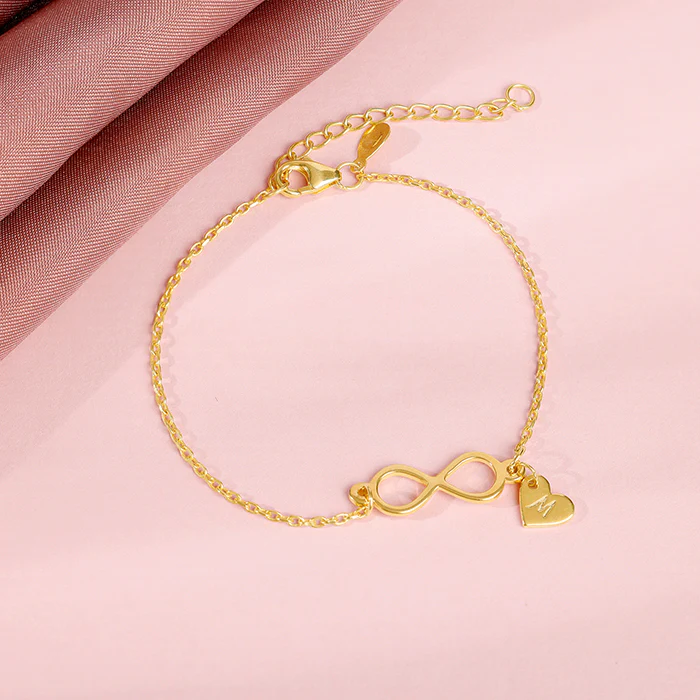 Golden Personalised Timeless Bond Bracelet - Image 2