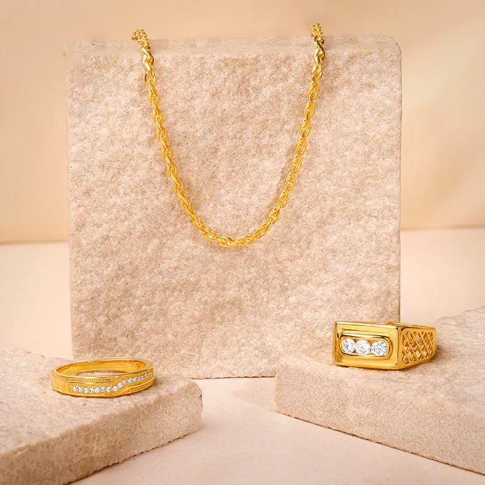 Golden Power Pair Set For Him - Image 2