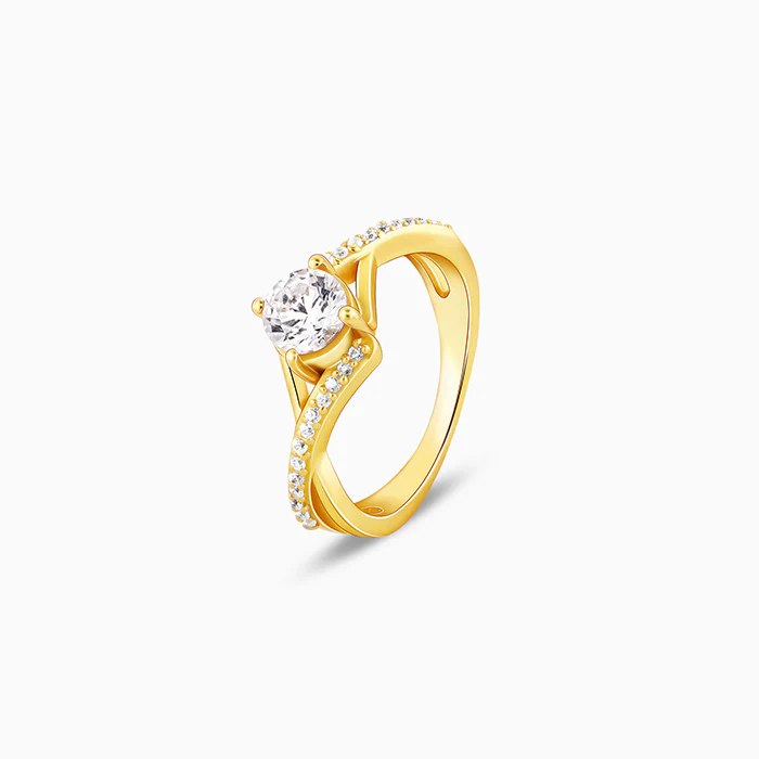 Golden Rhomboid Ring - Image 8