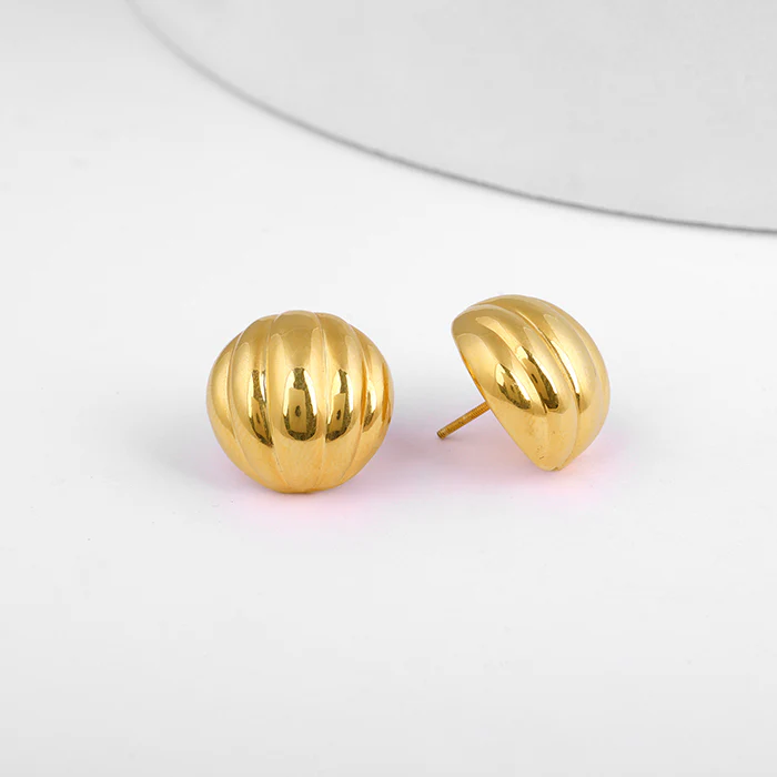 Golden Royal Reign Earrings - Image 2