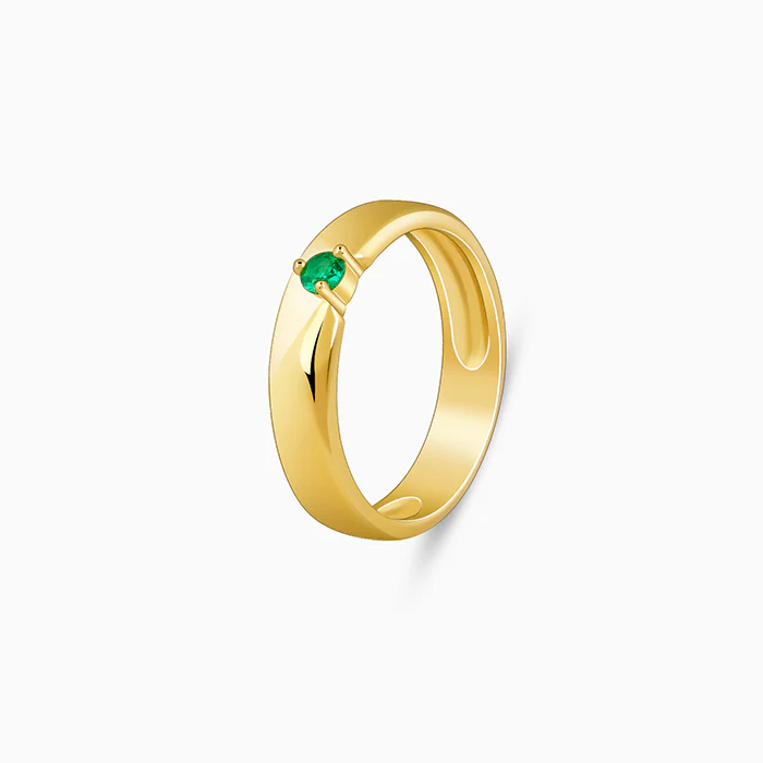 Golden Saṃta Ring For Him - Image 4