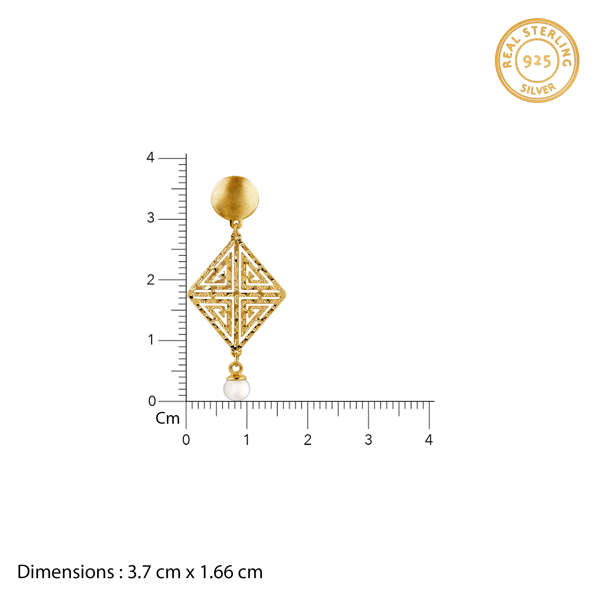 Golden Stay With Me Pendant With Link Chain - Image 5