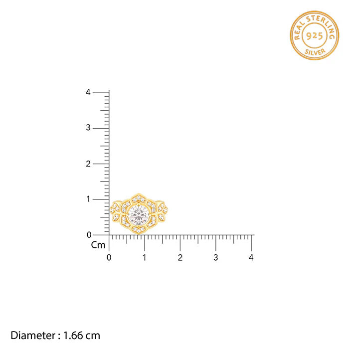 Golden Victorian Ring - Image 5