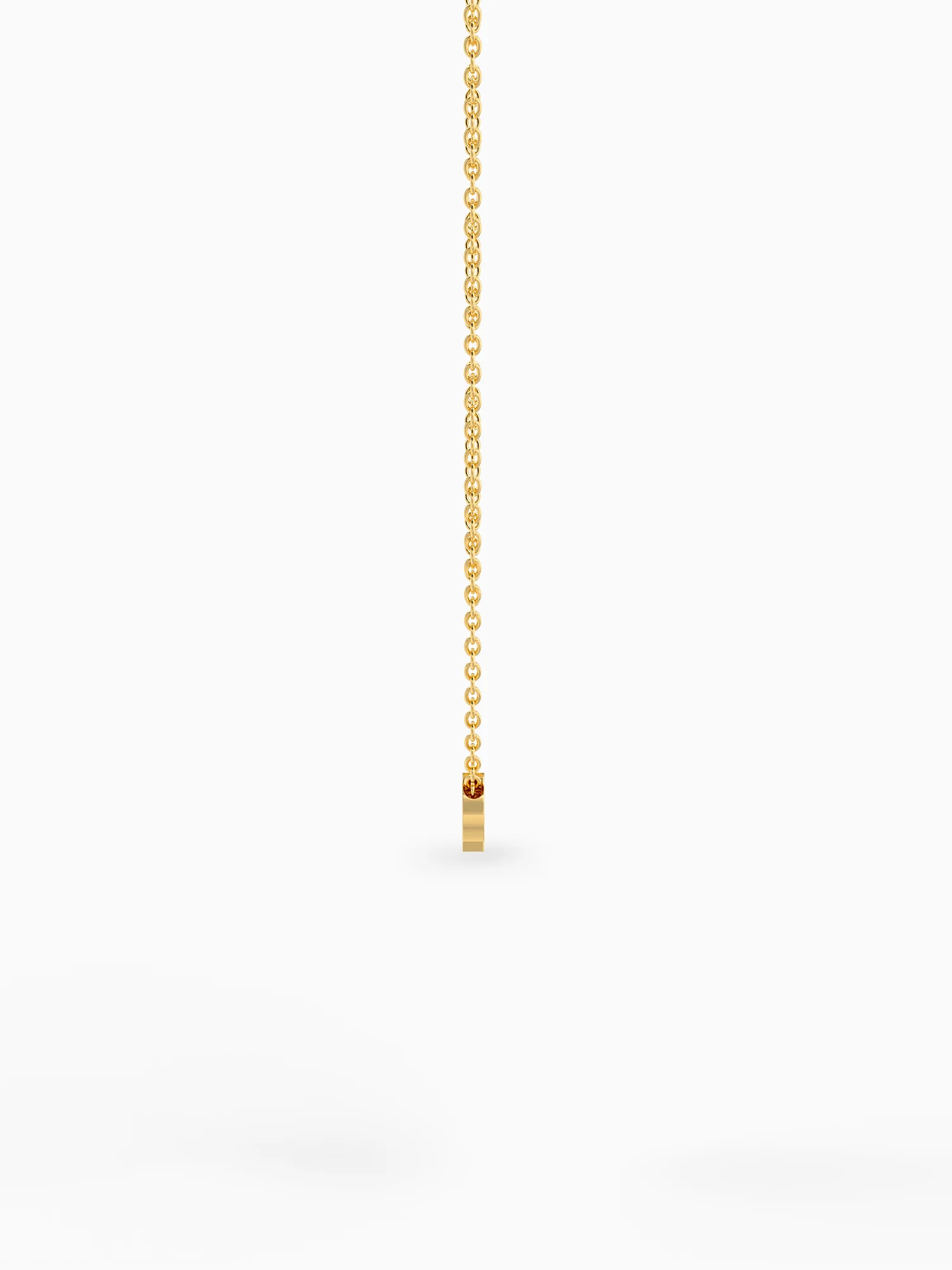Heart Snap Detail Gold Plated Necklace - Image 5