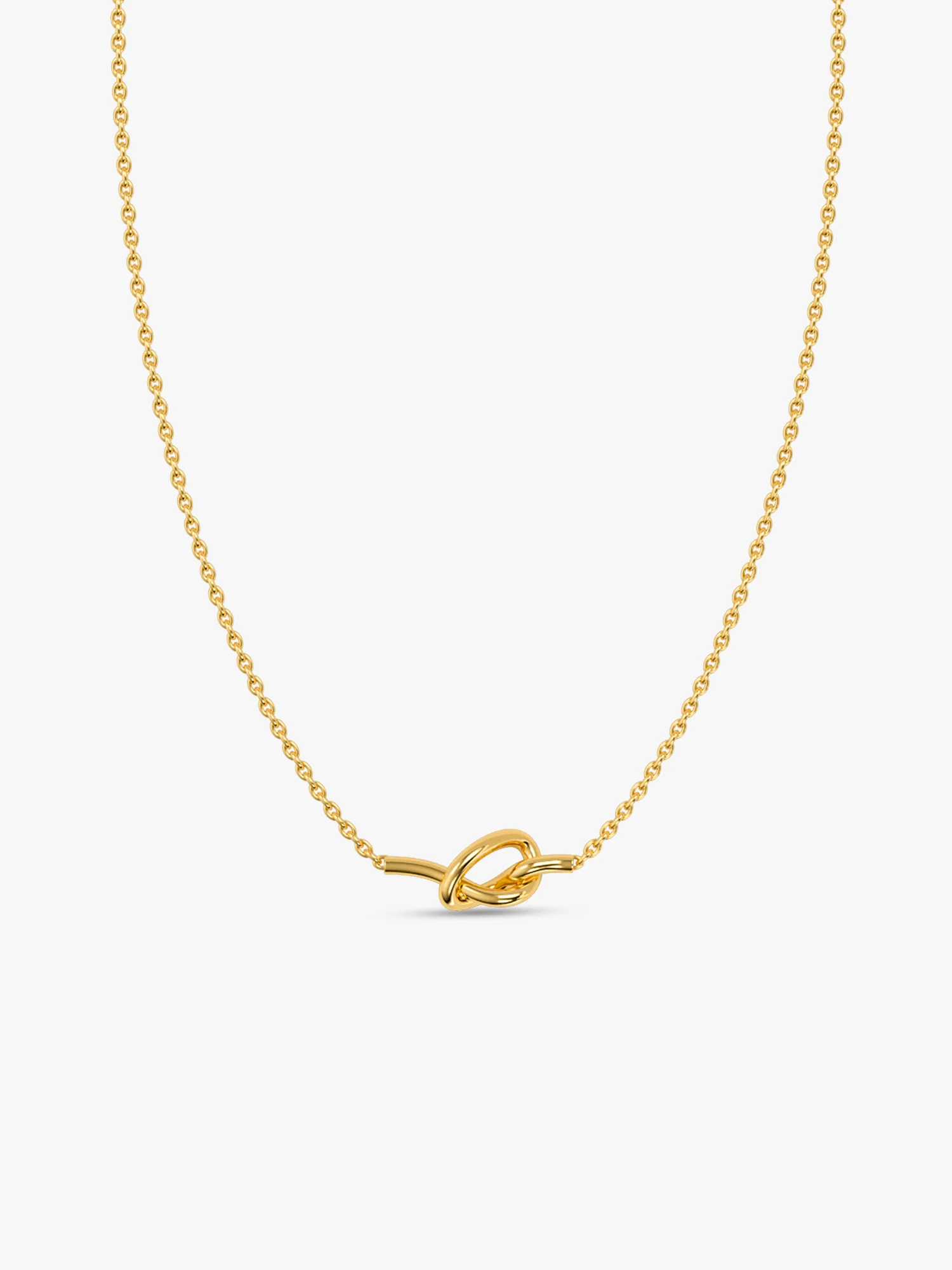 Knot Your Basic Gold Plated Necklace