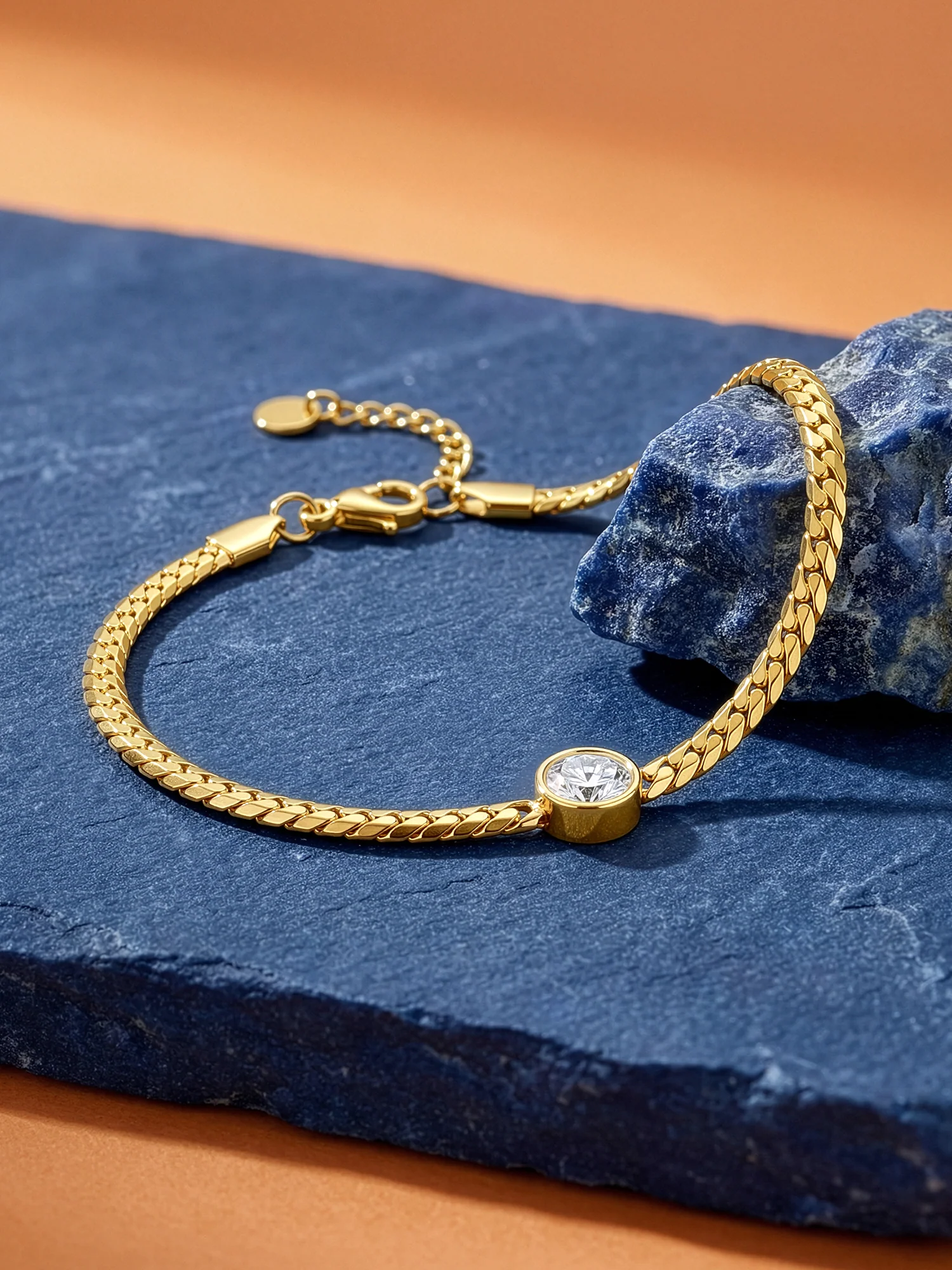 No Noise Gold Plated Bracelet - Image 2