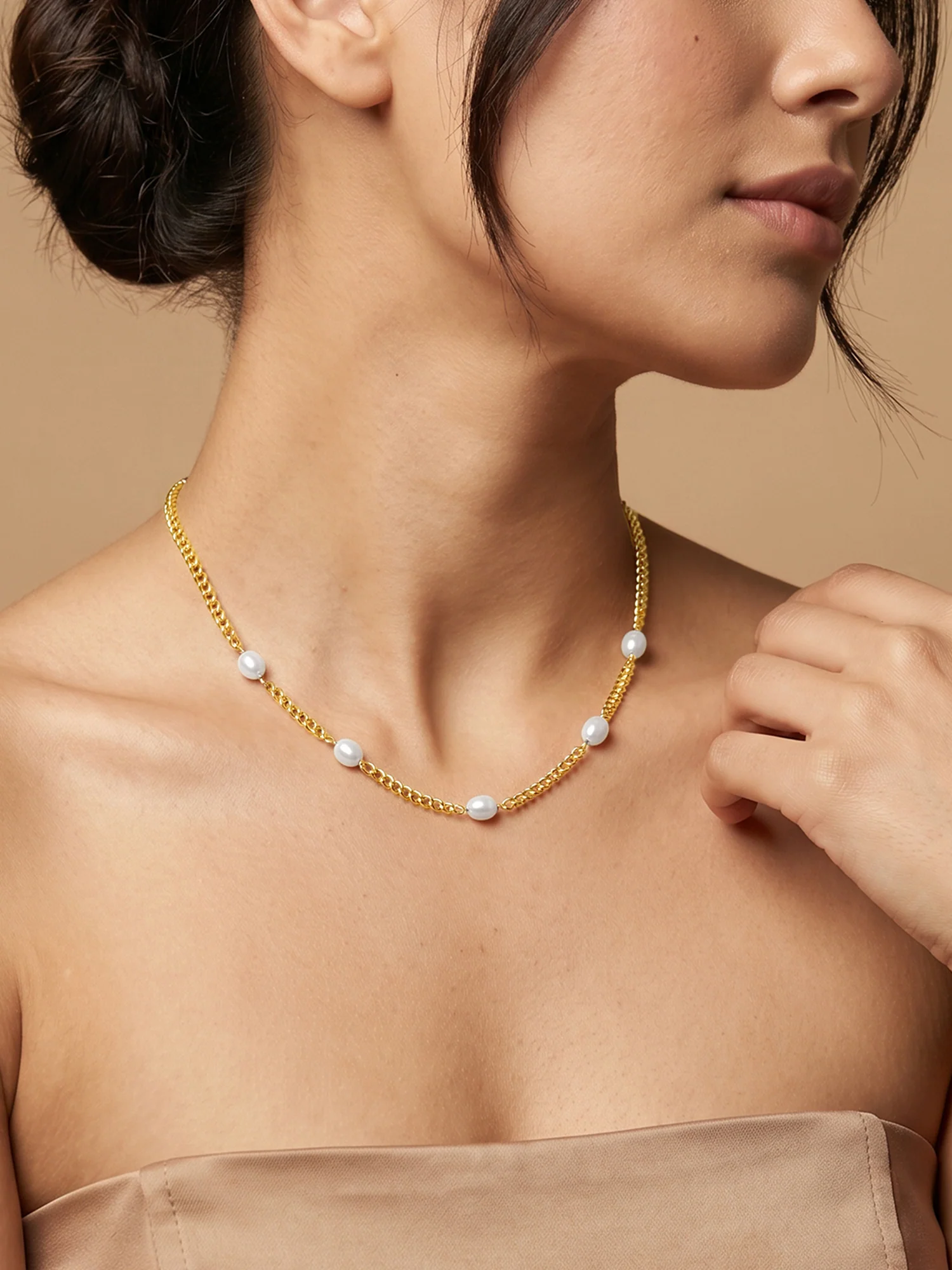 Nova Muse Gold Plated Necklace - Image 3