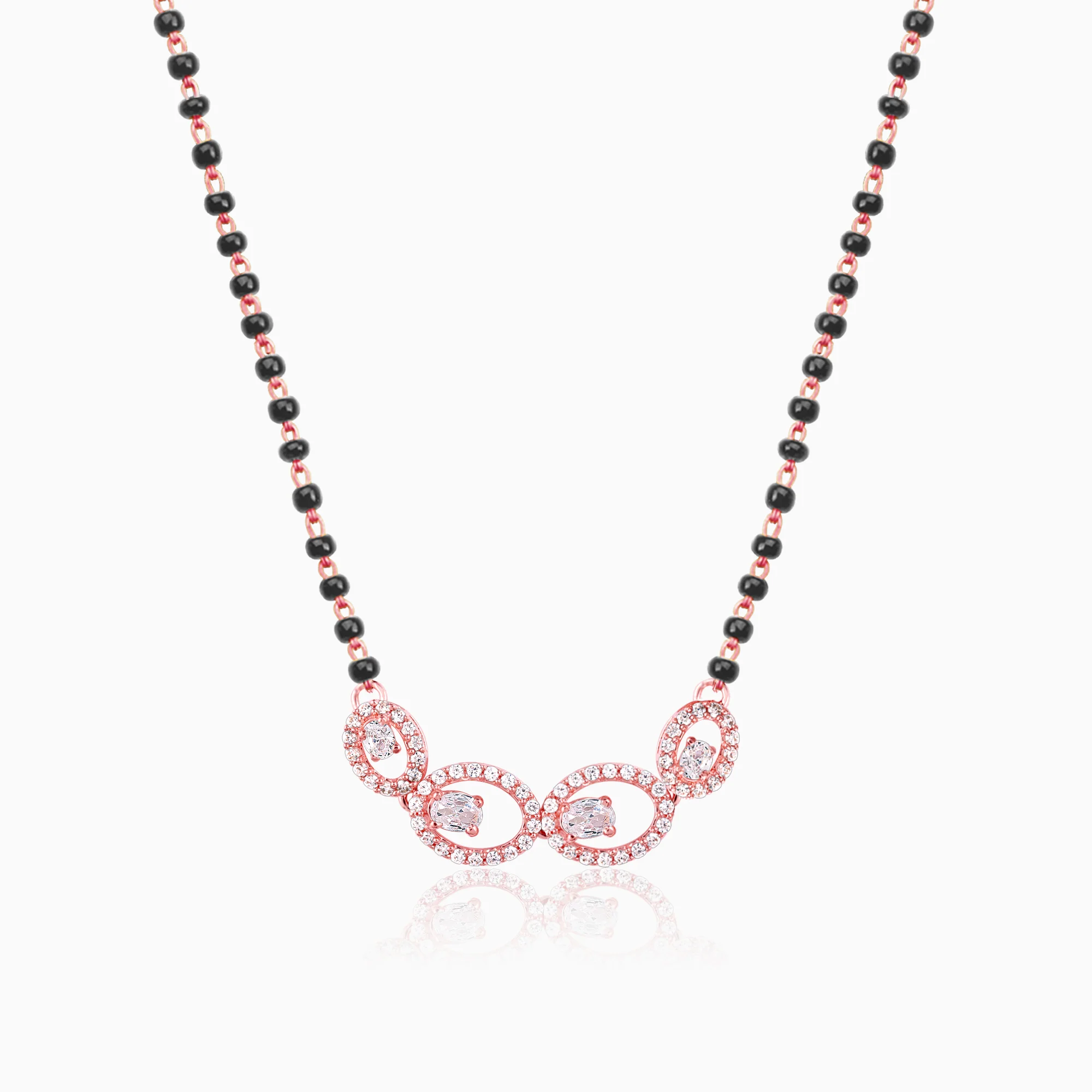 Rose Gold Eternal Love Mangalsutra