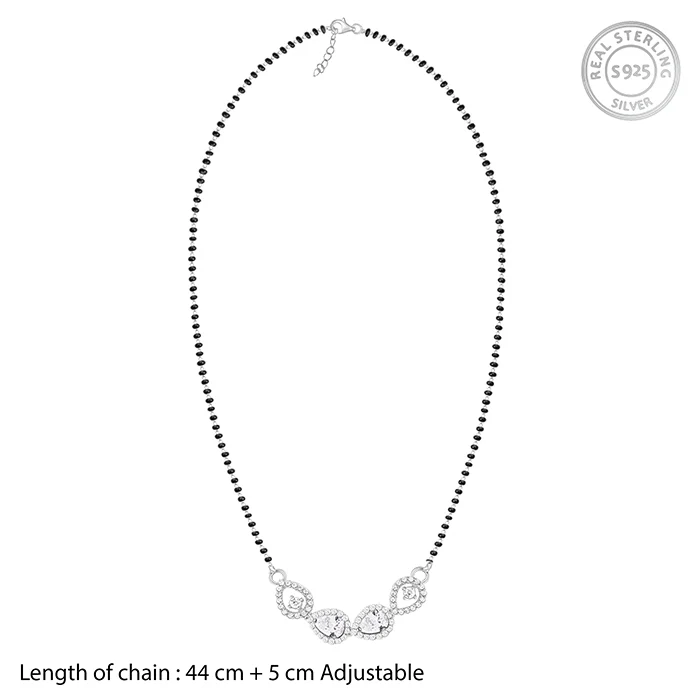 Silver Alluring Mangalsutra - Image 5