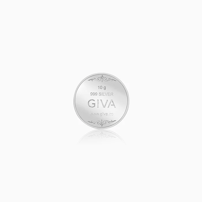 Personalised Silver 999 Khaas Sandesha Coin 10g - Image 3