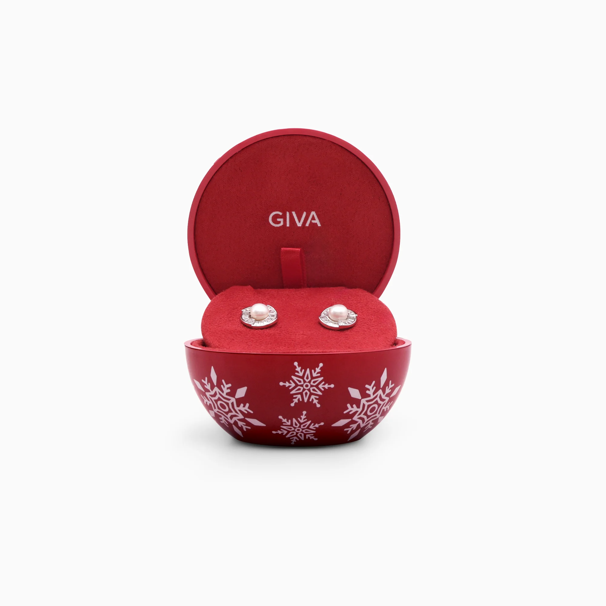 Red Bauble Gift Box for Pendant/Earrings (box only) - Image 4
