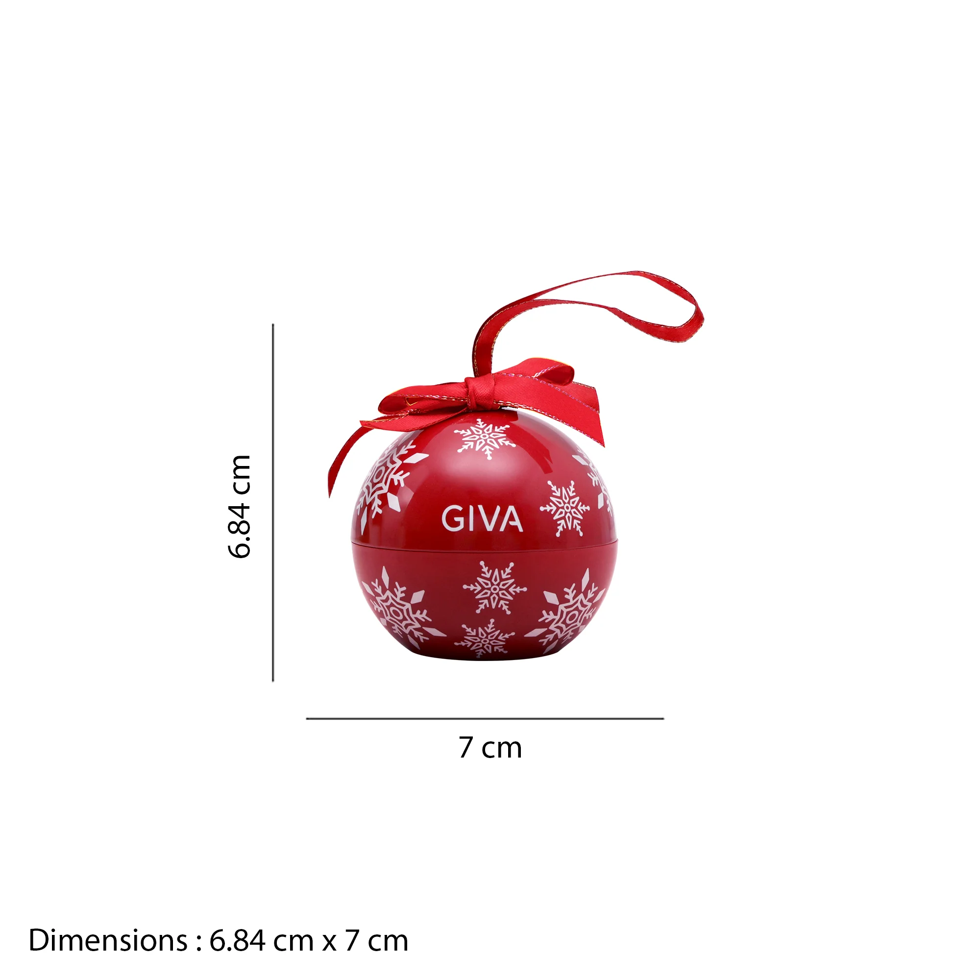 Red Bauble Gift Box for Pendant/Earrings (box only) - Image 5
