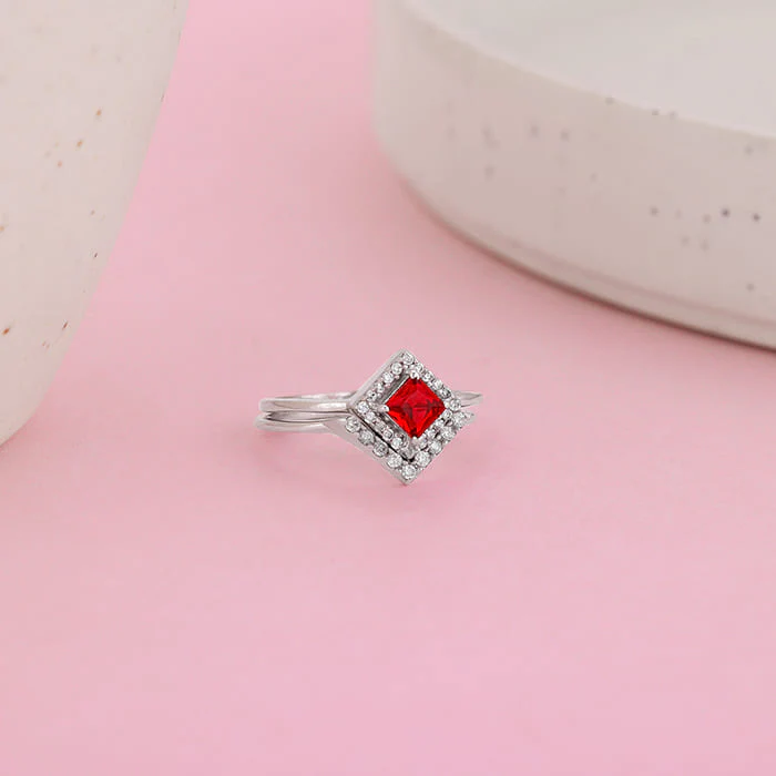 Silver Princess in Red Ring - Image 2