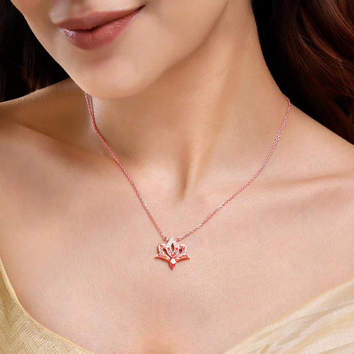 Rose Gold Adishakti Necklace - Image 3