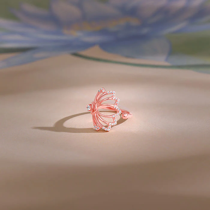 Rose Gold Alli Ring - Image 2