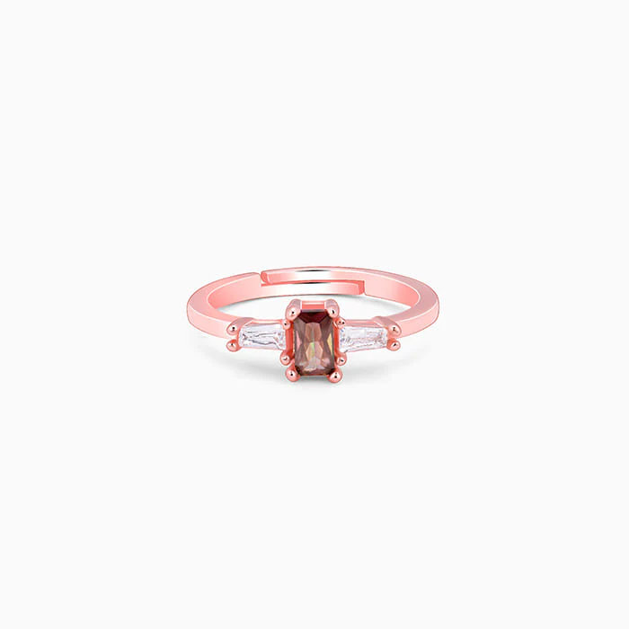 Rose Gold Bar of Beauty Ring