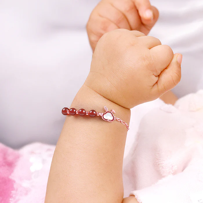 Rose Gold Bunny Kids Bracelet (0 - 2 Years) - Image 3