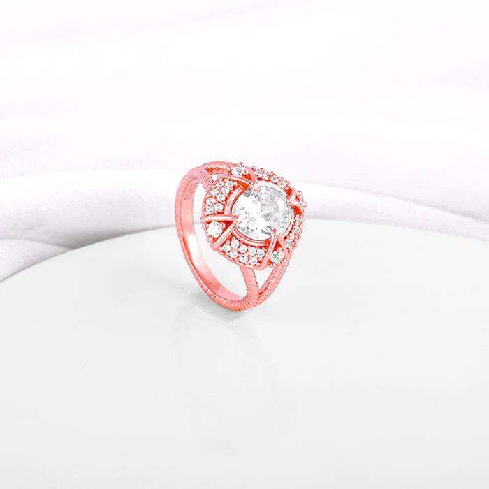 Rose Gold Charmante Ring - Image 2