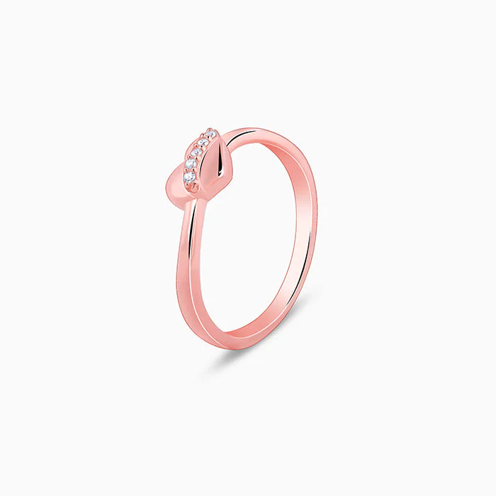 Rose Gold Cherished Sparkle Ring - Image 8
