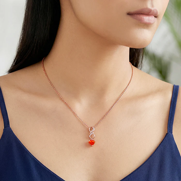 Rose Gold Choosing You Necklace - Image 3