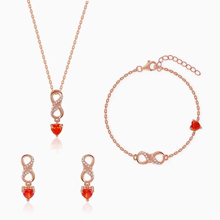 Rose Gold Choosing You Set of 3
