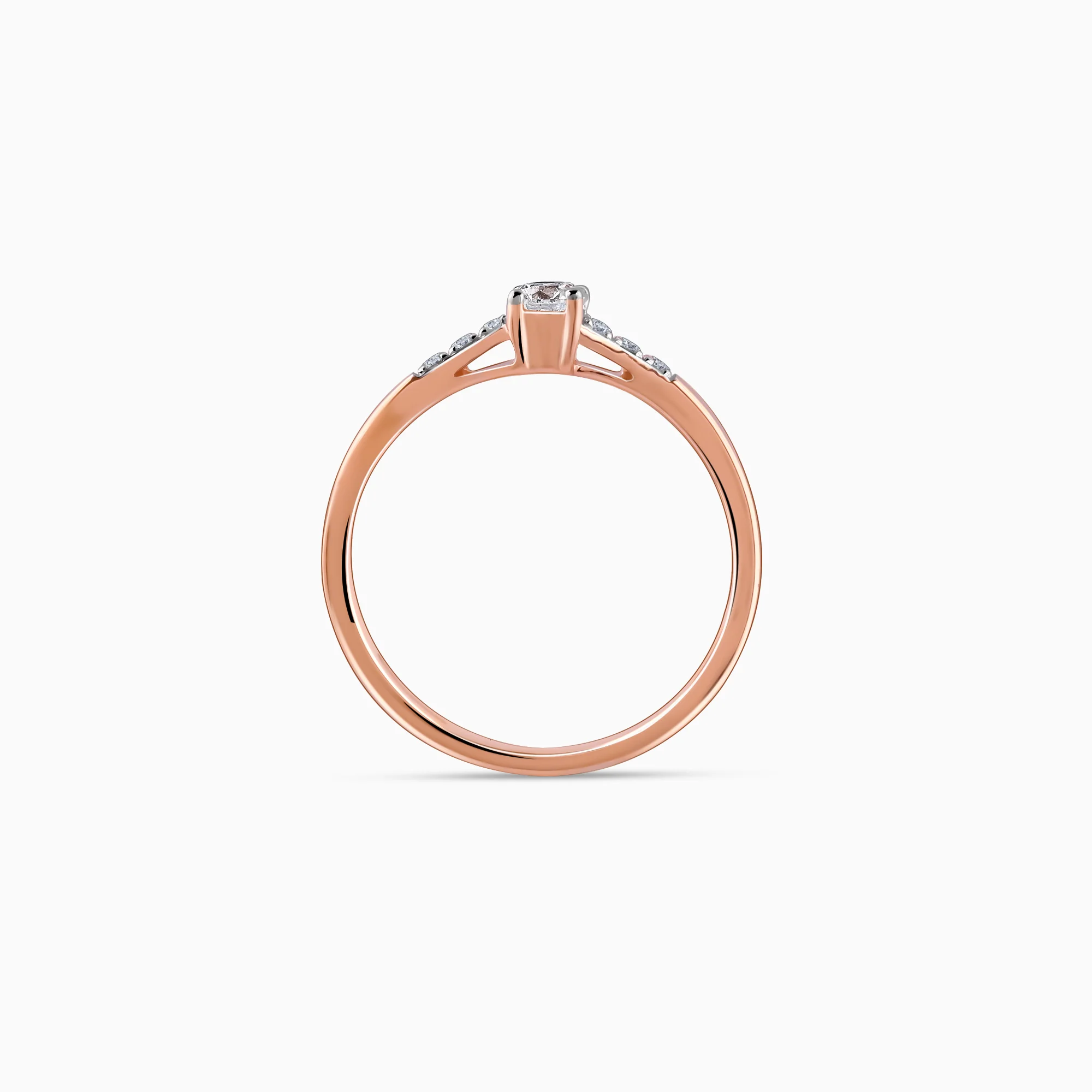 Rose Gold Classic You Diamond Ring - Image 5