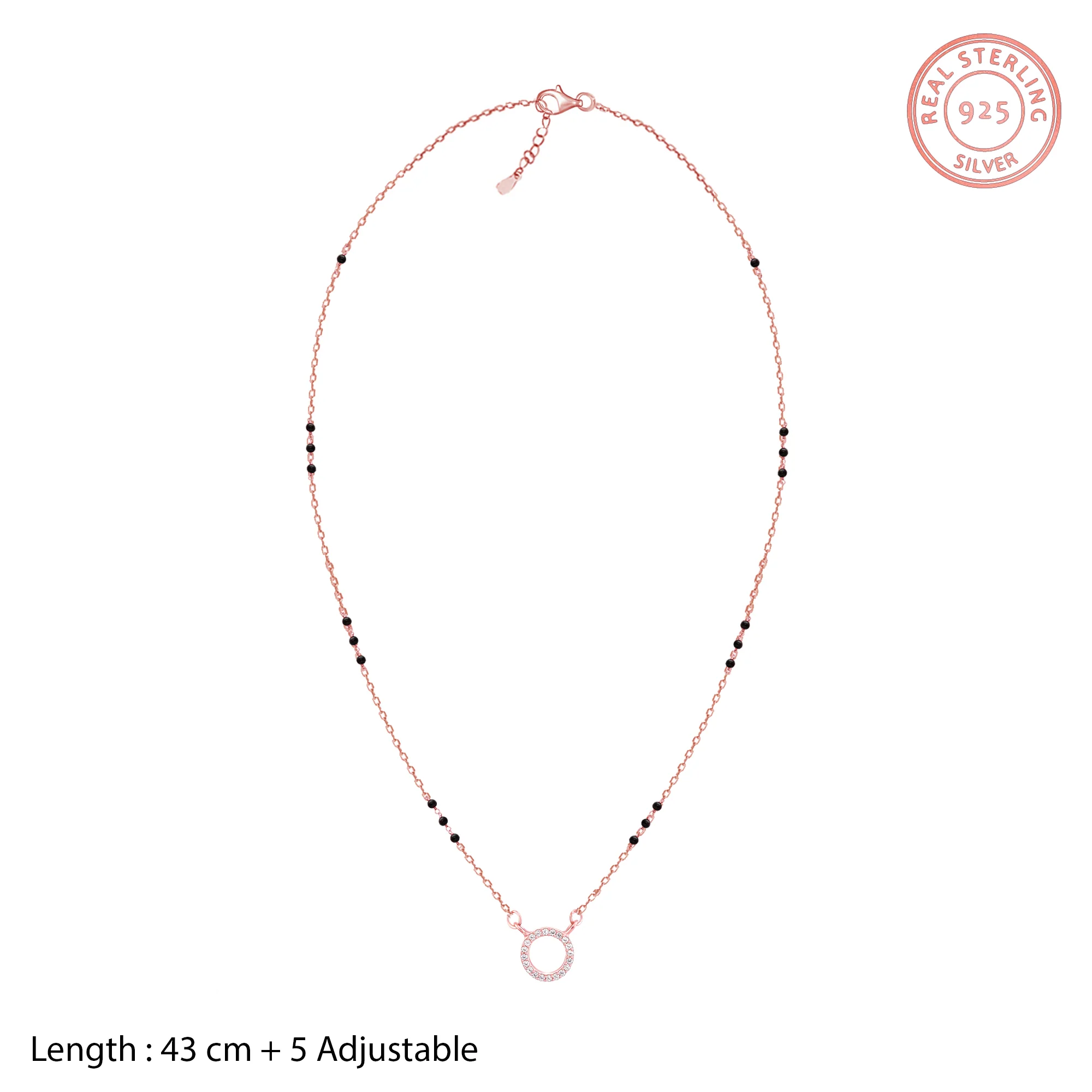 Rose Gold Connected for Life Mangalsutra - Image 4