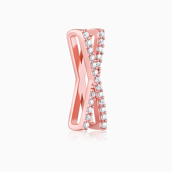 Rose Gold Cross Watch Band - Image 4
