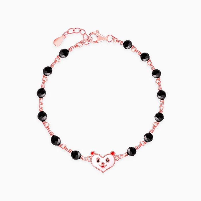 Rose Gold Cute Nazariya Boo Kids Bracelet (0 - 2Years)